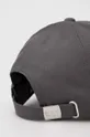 Βαμβακερό καπέλο του μπέιζμπολ EA7 Emporio Armani γκρί