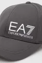 EA7 Emporio Armani czapka z daszkiem bawełniana 