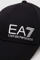 Хлопковая кепка EA7 Emporio Armani чёрный