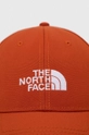 The North Face czapka z daszkiem pomarańczowy