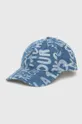 μπλε Βαμβακερό καπέλο του μπέιζμπολ Levi's Unisex