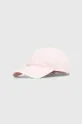 ροζ Βαμβακερό καπέλο του μπέιζμπολ Lacoste Unisex