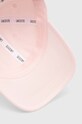 Pamučna kapa sa šiltom Lacoste roza RK0440