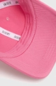 pink Lacoste cotton baseball cap