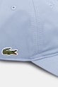 Lacoste baseball cap bawełniana RK0440 niebieski SS26