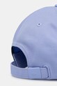 Lacoste czapka z daszkiem bawełniana niebieski RK0440