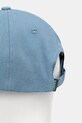 Akcesoria Lacoste czapka z daszkiem bawełniana RK0440 niebieski