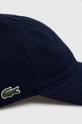 Lacoste șapcă de baseball din bumbac bleumarin