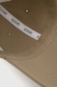 Lacoste czapka z daszkiem bawełniana zielony RK0440