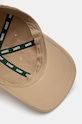 Lacoste czapka z daszkiem bawełniana beżowy RK0440