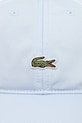 Lacoste șapcă de baseball din bumbac albastru RK0491