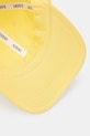 Lacoste baseball cap bawełniana żółty RK0491