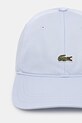 Lacoste baseball cap bawełniany RK0491 niebieski SS26