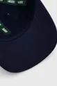 σκούρο μπλε Βαμβακερό καπέλο του μπέιζμπολ Lacoste
