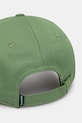 Akcesoria Lacoste czapka z daszkiem bawełniana RK0491 zielony