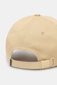 Akcesoria Lacoste czapka z daszkiem bawełniana RK0491 beżowy