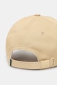 Akcesoria Lacoste czapka z daszkiem bawełniana RK0491 beżowy