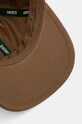 Lacoste șapcă de baseball din bumbac maro RK0491
