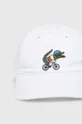 Βαμβακερό καπέλο Lacoste x Netflix λευκό