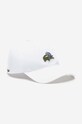 Lacoste berretto in cotone x Netflix cotone bianco RK7743