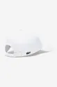 Lacoste czapka bawełniana x Netflix biały