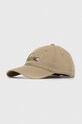 Lacoste șapcă de baseball din bumbac bumbac maro RK9871