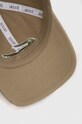 Lacoste șapcă de baseball din bumbac maro RK9871
