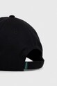 Lacoste șapcă de baseball din bumbac RK9871 negru SS24
