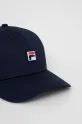 Fila șapcă de baseball din bumbac FCU0071 bleumarin SS25