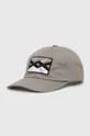 γκρί Βαμβακερό καπέλο του μπέιζμπολ United Colors of Benetton Unisex