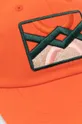 Бавовняна бейсболка United Colors of Benetton помаранчевий