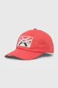 ροζ Βαμβακερό καπέλο του μπέιζμπολ United Colors of Benetton Unisex