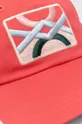 United Colors of Benetton berretto da baseball in cotone rosa