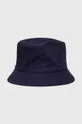 Bavlnený klobúk United Colors of Benetton tmavomodrá