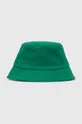 zielony United Colors of Benetton kapelusz bawełniany Unisex