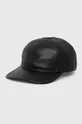 μαύρο Δερμάτινο καπέλο Coach Unisex