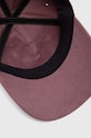 Шапка с козирка Calvin Klein Performance CK Athletic виолетов 0000PX0312