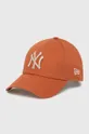 πορτοκαλί Βαμβακερό καπέλο του μπέιζμπολ New Era Unisex
