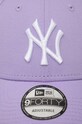 New Era șapcă de baseball din bumbac 60298724.DILWHI violet SS23