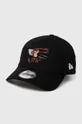 μαύρο Βαμβακερό καπέλο του μπέιζμπολ New Era x Looney Tunes Unisex