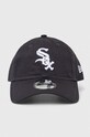 New Era berretto da baseball in cotone 60298707.GRH grigio SS23