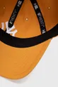 pomarańczowy New Era czapka z daszkiem bawełniana