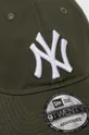 Памучна шапка с козирка New Era зелен
