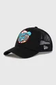 czarny New Era czapka z daszkiem Unisex