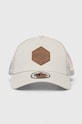 New Era czapka z daszkiem 12523899.STN beżowy SS23