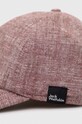 Jack Wolfskin sapca Sandroute 1911231 burgundia SS23
