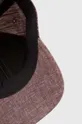 bordowy Jack Wolfskin czapka z daszkiem Sandroute
