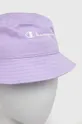 Βαμβακερό καπέλο Champion μωβ