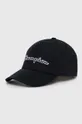μαύρο Βαμβακερό καπέλο του μπέιζμπολ Champion Unisex