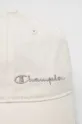 Champion czapka z daszkiem bawełniana beżowy